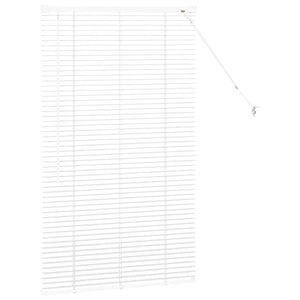 Tenda per Finestra con tende Altro Bianco 80 x 130 cm Alluminio 42005968