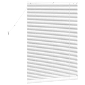 Tenda per Finestra con tende Altro Bianco 80 x 130 cm Alluminio 42005969