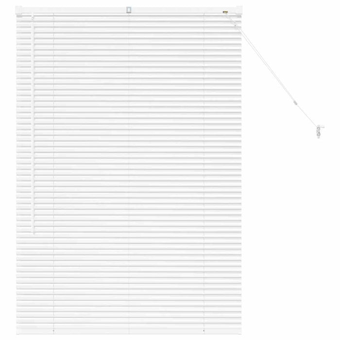 Tenda per Finestra con tende Altro Bianco 80 x 130 cm Alluminio 42005970