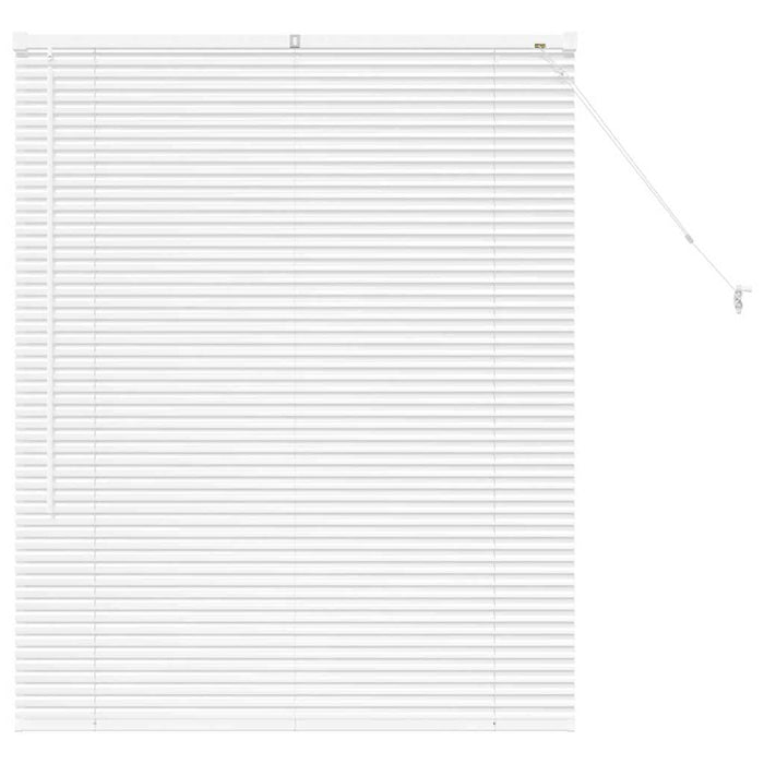 Tenda per Finestra con tende Altro Bianco 100 x 130 cm Alluminio 42005972