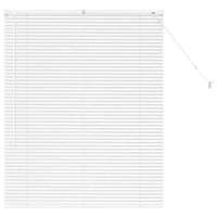 Tenda per Finestra con tende Altro Bianco 105 x 130 cm Alluminio 42005973