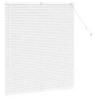 Tenda per Finestra con tende Altro Bianco 80 x 130 cm Alluminio 42005976