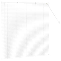 Tenda per Finestra con tende Altro Bianco 80 x 130 cm Alluminio 42005977