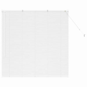 Tenda per Finestra con tende Altro Bianco 80 x 130 cm Alluminio 42005977