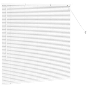 Tenda per Finestra con tende Altro Bianco 135 x 130 cm Alluminio 42005979