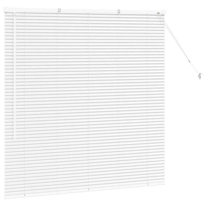 Tenda per Finestra con tende Altro Bianco 135 x 130 cm Alluminio 42005979