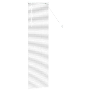 Tenda per Finestra con tende Altro Bianco 80 x 130 cm Alluminio 42005985