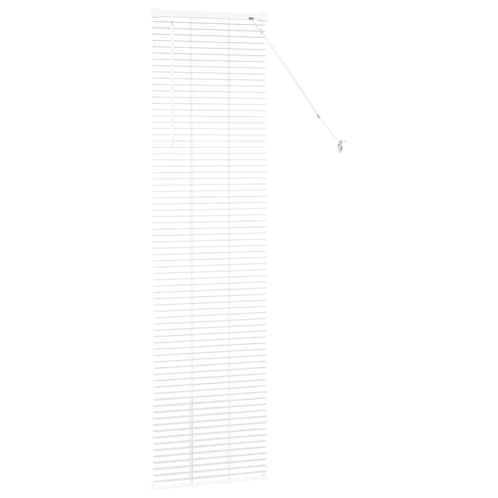 Tenda per Finestra con tende Altro Bianco 80 x 130 cm Alluminio 42005987