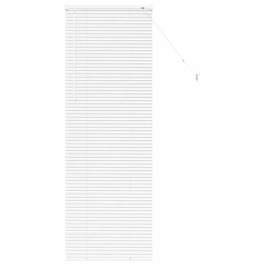 Tenda per Finestra con tende Altro Bianco 80 x 130 cm Alluminio 42005988