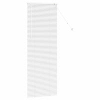 Tenda per Finestra con tende Altro Bianco 80 x 130 cm Alluminio 42005989