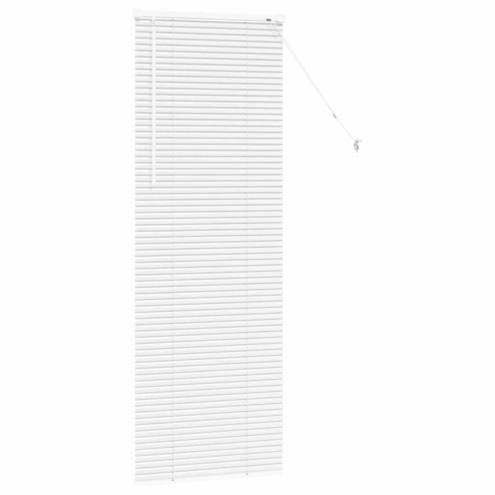 Tenda per Finestra con tende Altro Bianco 80 x 130 cm Alluminio 42005989