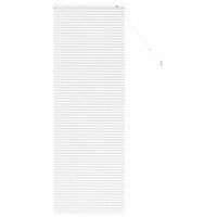 Tenda per Finestra con tende Altro Bianco 80 x 130 cm Alluminio 42005989