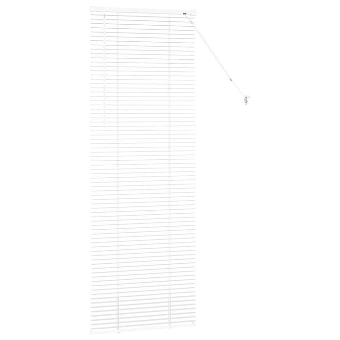 Tenda per Finestra con tende Altro Bianco 80 x 130 cm Alluminio 42005990