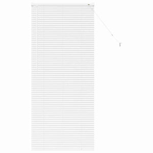 Tenda per Finestra con tende Altro Bianco 80 x 130 cm Alluminio 42005991