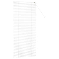 Tenda per Finestra con tende Altro Bianco 80 x 175 cm Alluminio 42005993