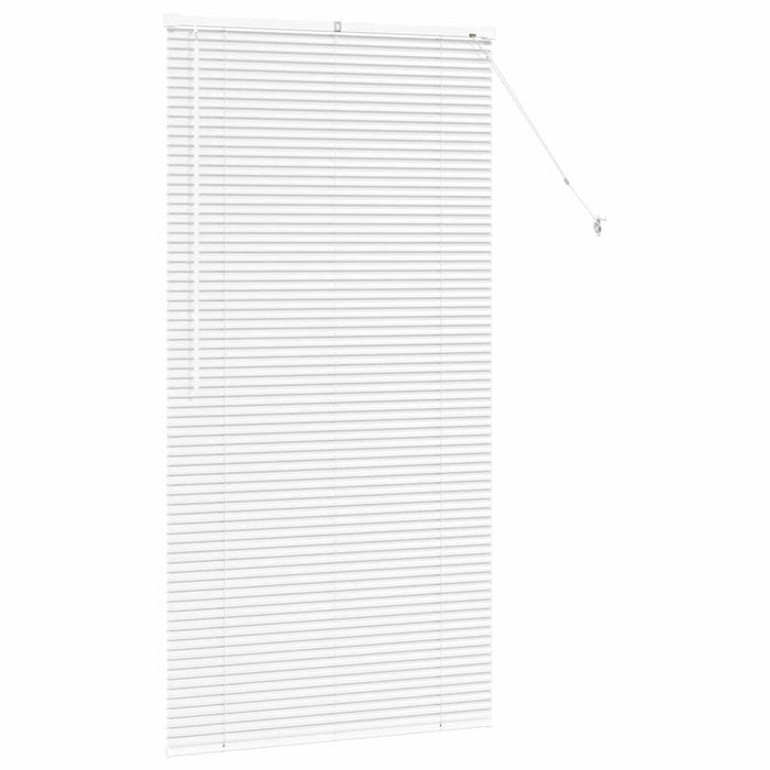 Tenda per Finestra con tende Altro Bianco 80 x 130 cm Alluminio 42005995