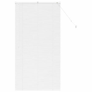 Tenda per Finestra con tende Altro Bianco 80 x 130 cm Alluminio 42005996