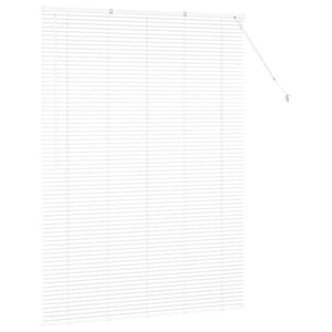 Tenda per Finestra con tende Altro Bianco 80 x 130 cm Alluminio 42006003