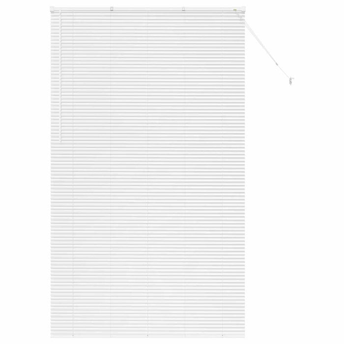 Tenda per Finestra con tende Altro Bianco 80 x 130 cm Alluminio 42006028