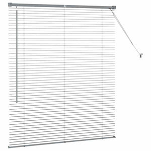 Tenda per Finestra Grigio scuro 110 x 130 cm Alluminio 42006049