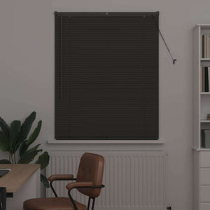 Tenda per Finestra Grigio scuro 105 x 175 cm Alluminio 42006073