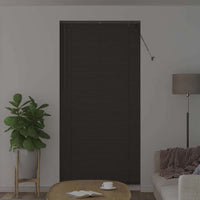 Tenda per Finestra Grigio scuro 100 x 220 cm Alluminio 42006097