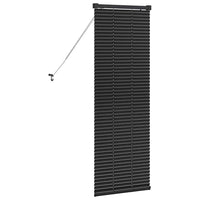 Tenda per Finestra con tende Altro Nero 80 x 130 cm Alluminio 42006113