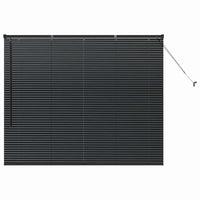 Tenda per Finestra con tende Altro Nero 80 x 130 cm Alluminio 42006133