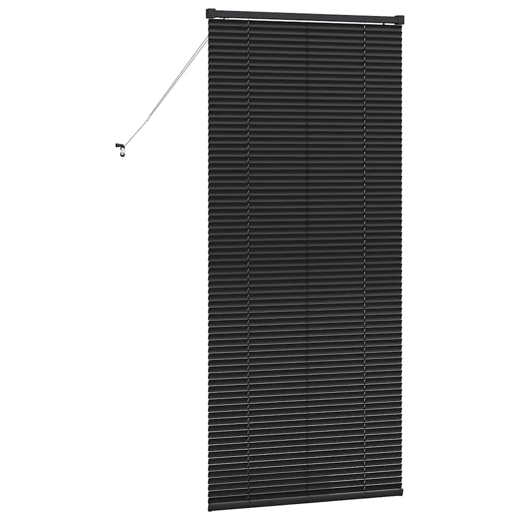 Tenda per Finestra con tende Altro Nero 80 x 130 cm Alluminio 42006141