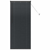 Tenda per Finestra con tende Altro Nero 80 x 130 cm Alluminio 42006141