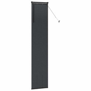 Tenda per Finestra con tende Altro Nero 80 x 130 cm Alluminio 42006161