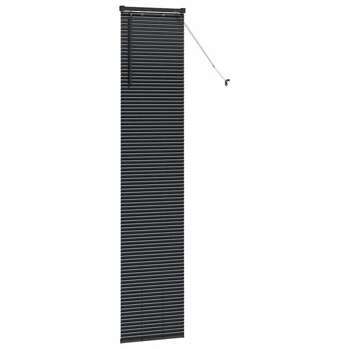 Tenda per Finestra con tende Altro Nero 80 x 130 cm Alluminio 42006161