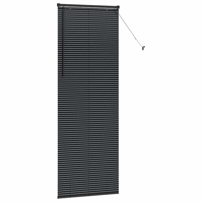 Tenda per Finestra con tende Altro Nero 80 x 130 cm Alluminio 42006167