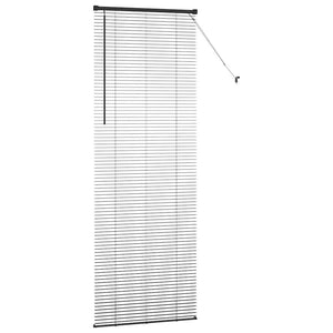 Tenda per Finestra con tende Altro Nero 80 x 130 cm Alluminio 42006167