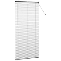 Tenda per Finestra con tende Altro Nero 80 x 130 cm Alluminio 42006173