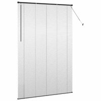 Tenda per Finestra con tende Altro Nero 140 x 220 cm Alluminio 42006180