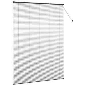 Tenda per Finestra con tende Altro Nero 155 x 220 cm Alluminio 42006183