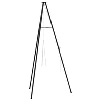 Treppiede da Campeggio Nero 92 x 92 x 171.5 cm Acciaio 42010329