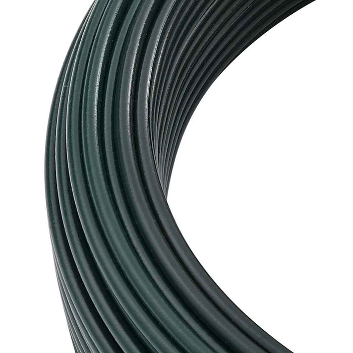 Filo di recinzione Verde 25 m Acciaio rivestito in PVC 42010291