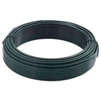 Filo di recinzione Verde 25 m Acciaio rivestito in PVC 42010291