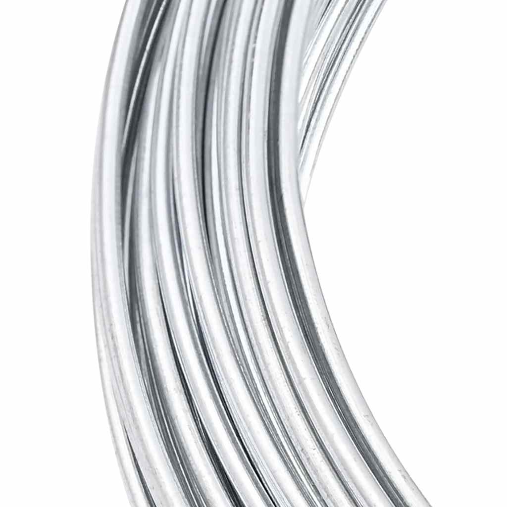 Filo di recinzione Argento 25 m Acciaio zincato a caldo 42010297