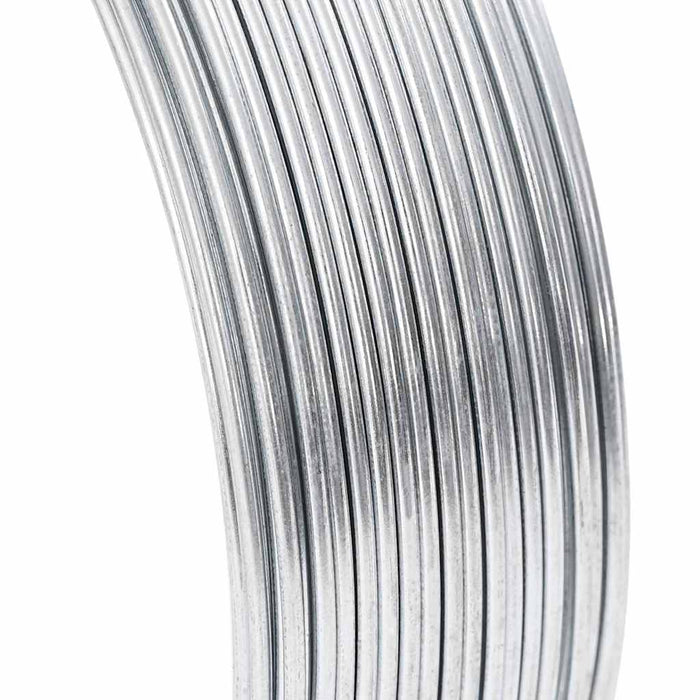 vidaXL Filo di recinzione Argento 25 m Acciaio zincato a caldo