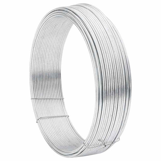 Filo di recinzione Argento 80 m Acciaio zincato a caldo 42010299