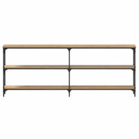 Tavolo consolle rovere artigianale 200 x 29 x 75 cm 871320