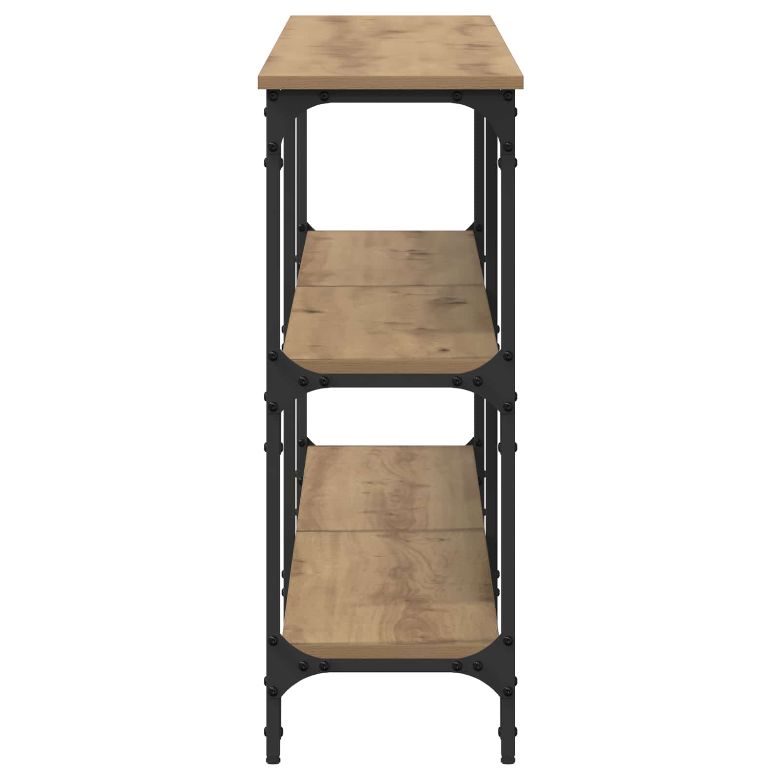 Tavolo consolle rovere artigianale 200 x 29 x 75 cm 871320