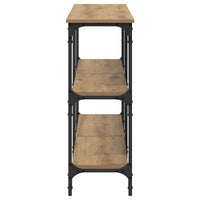 Tavolo consolle rovere artigianale 200 x 29 x 75 cm 871320