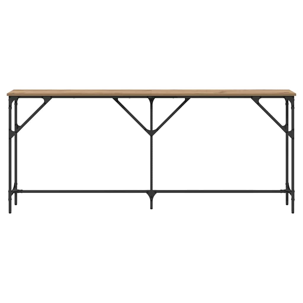 Tavolo Consolle rovere artigianale 180 x 23 x 75 cm 871327