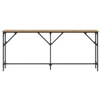 Tavolo Consolle rovere artigianale 180 x 23 x 75 cm 871327