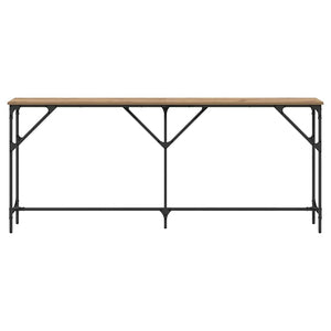 Tavolo Consolle rovere artigianale 180 x 23 x 75 cm 871327