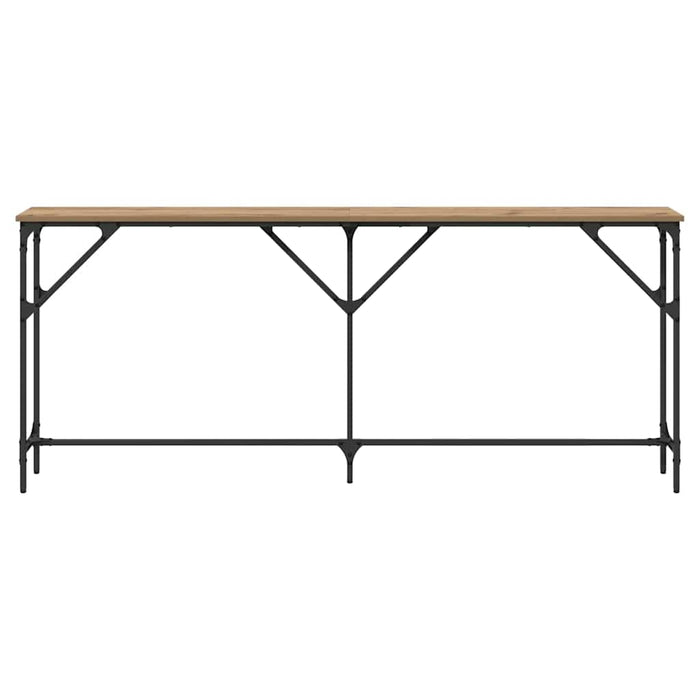 Tavolo Consolle rovere artigianale 180 x 23 x 75 cm 871327